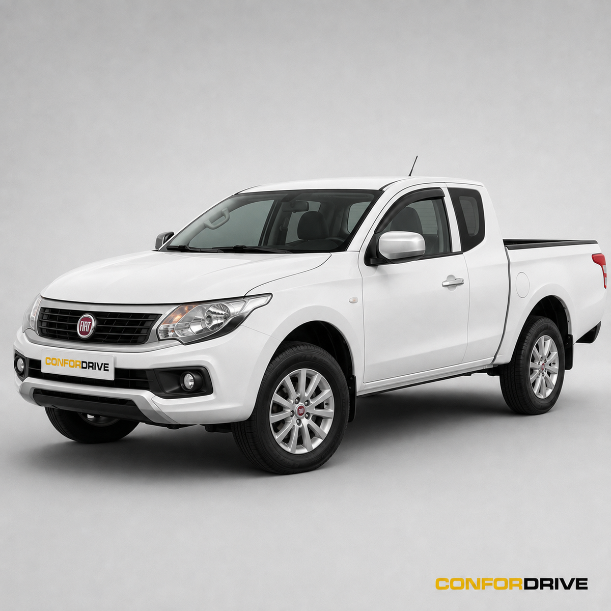 Deflectores de viento FIAT FULLBACK Club Cab (2015 >) para versión de 2 puertas