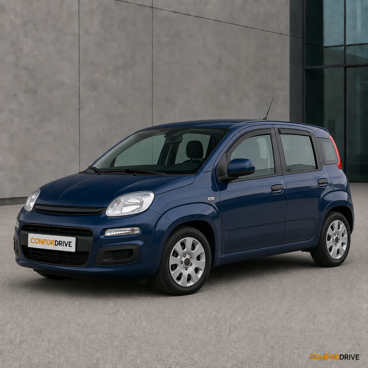 Deflectores de viento FIAT PANDA III (2012 >) para versión de 5 puertas