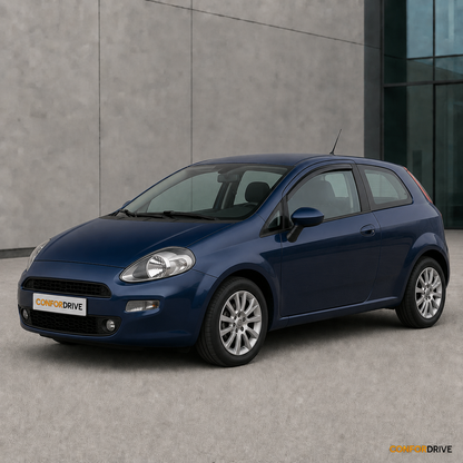 Deflectores de viento FIAT PUNTO EVO Hatch (2009-2018) para versión de 3 puertas