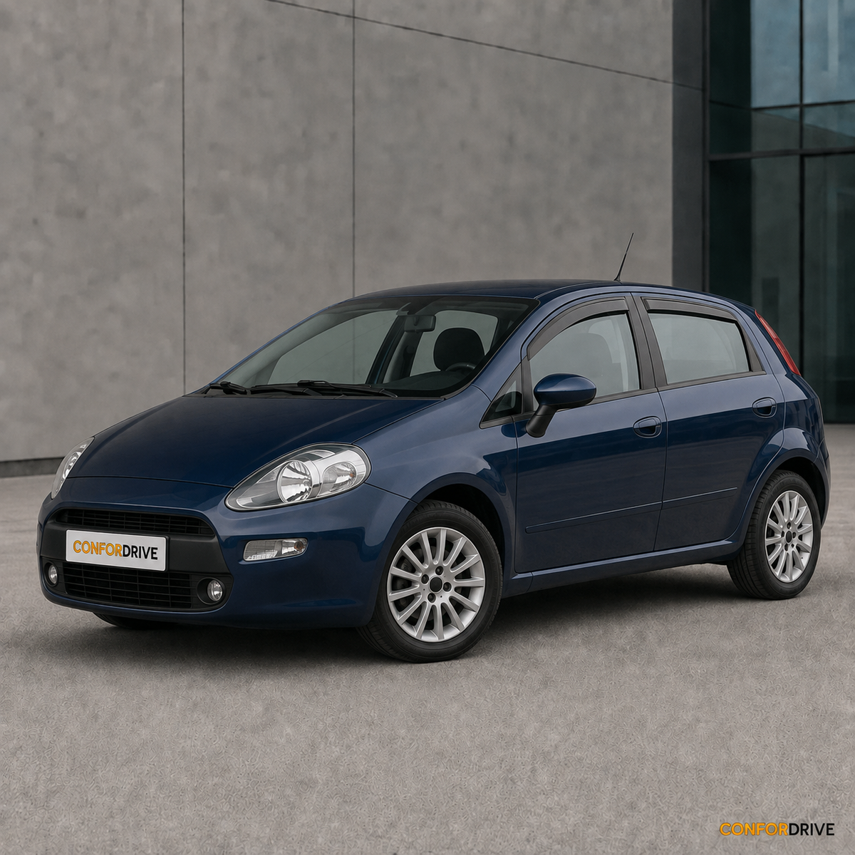 Deflectores de viento FIAT PUNTO EVO Hatch (2009-2018) para versión de 5 puertas