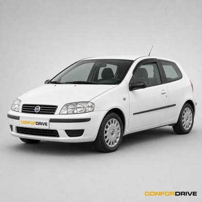 Fiat Punto II 1999-2005 de 3 portas com chuventos interiores