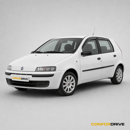 Fiat Punto II 1999-2005 de 5 portas com chuventos interiores