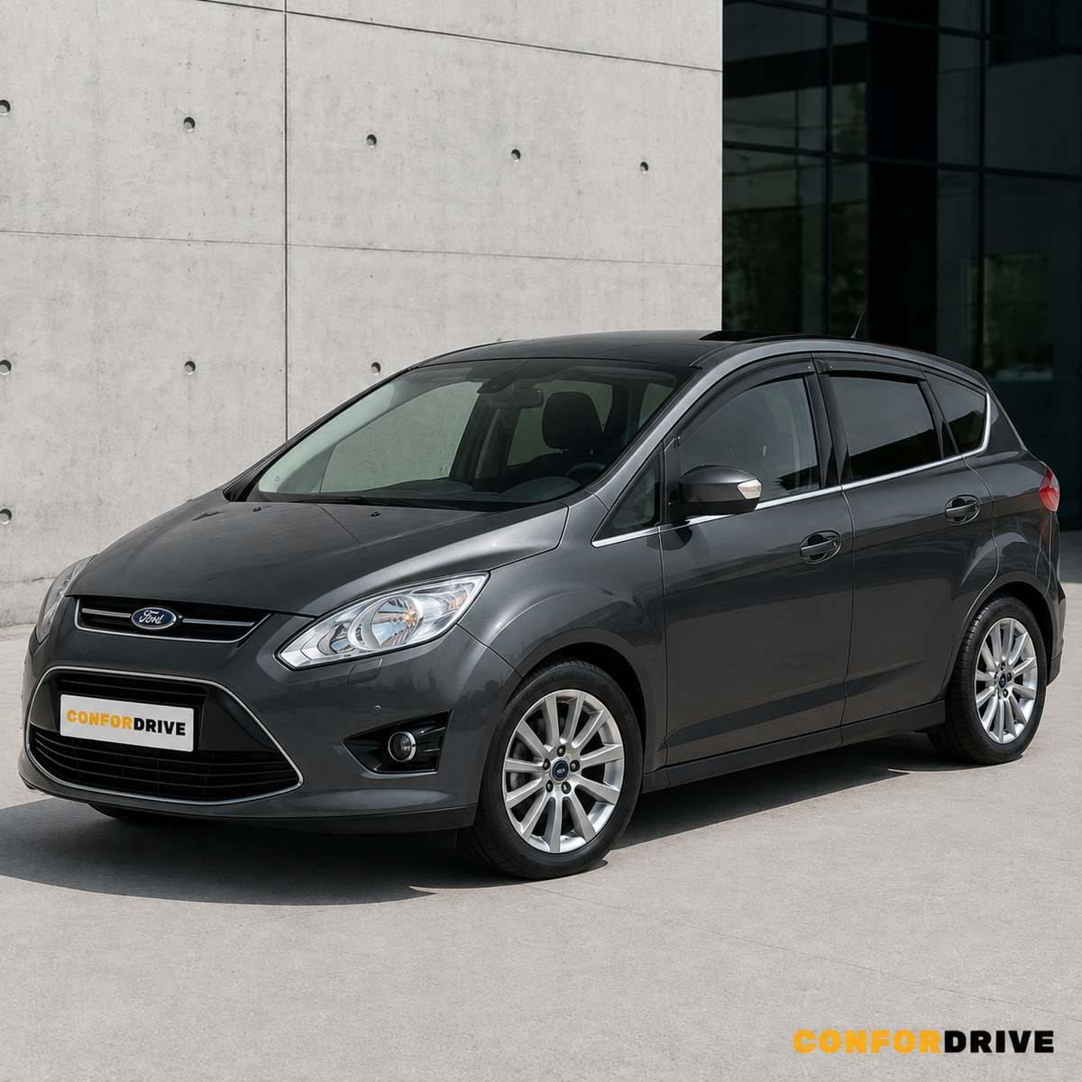 Deflectores de viento FORD C-MAX (2010 >) para versión de 5 puertas