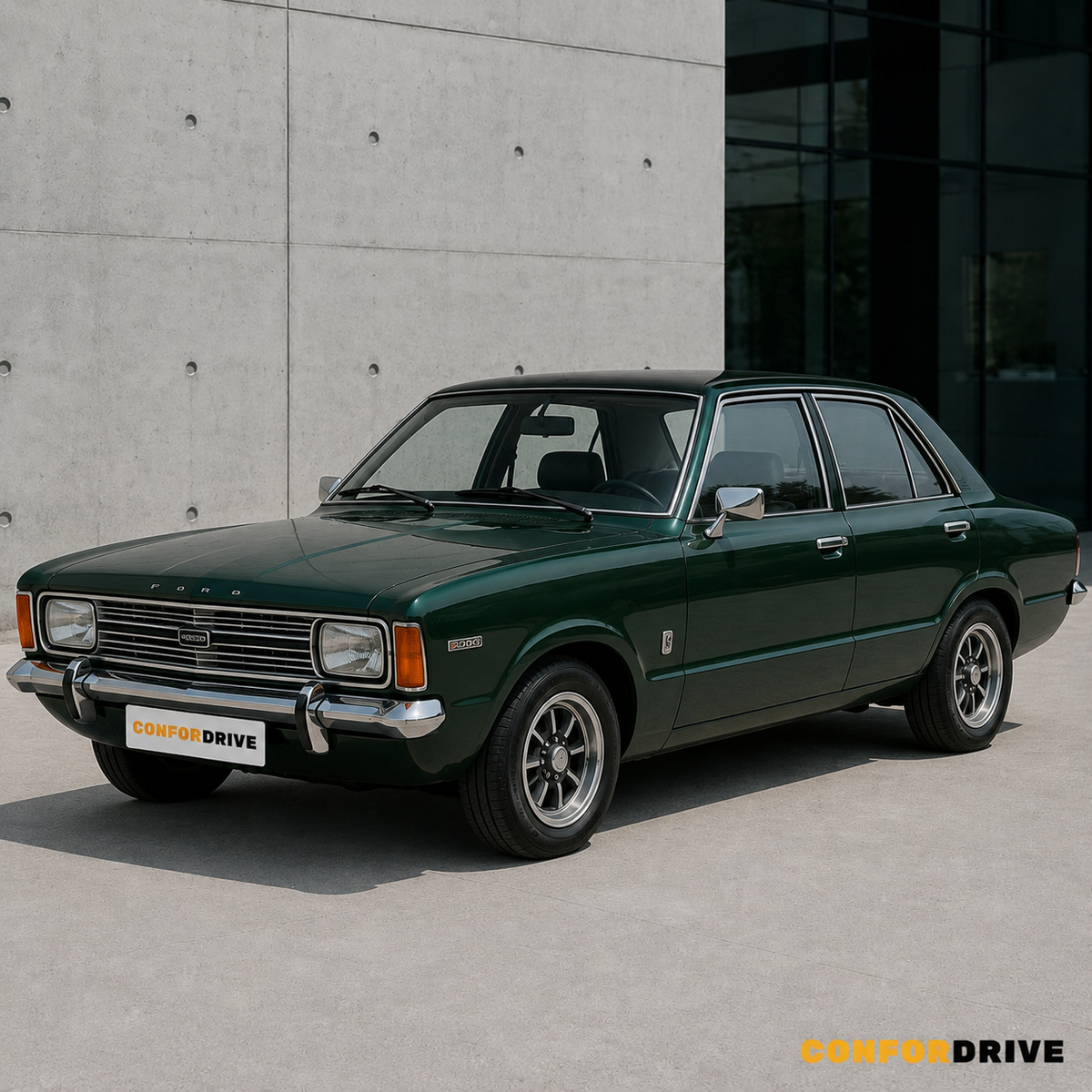 Deflectores de viento FORD CORTINA 2000 (1974 >) para versión de 4 puertas