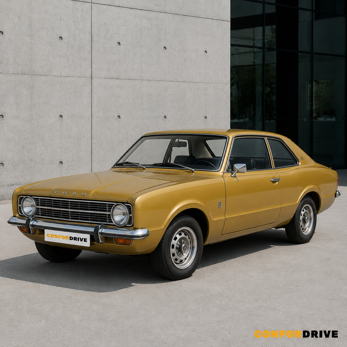 Deflectores de viento FORD CORTINA L 1300 (1974 >) para versión de 2 puertas