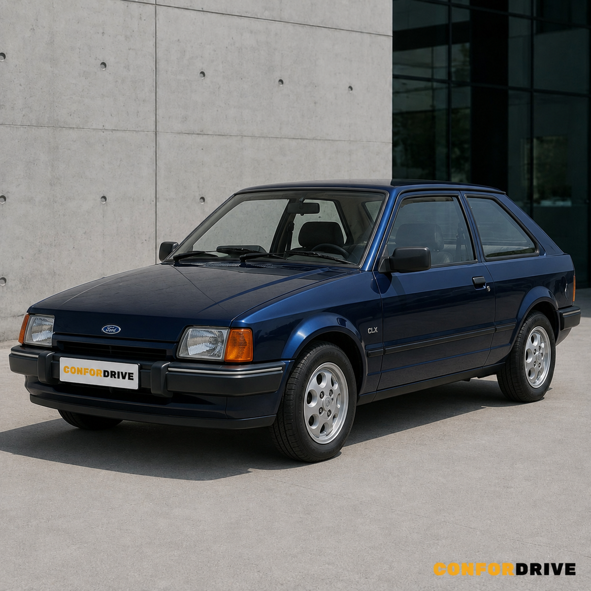 Deflectores de viento FORD ESCORT CLX Sedan (1981-1990) para versiones de 2 y 3 puertas
