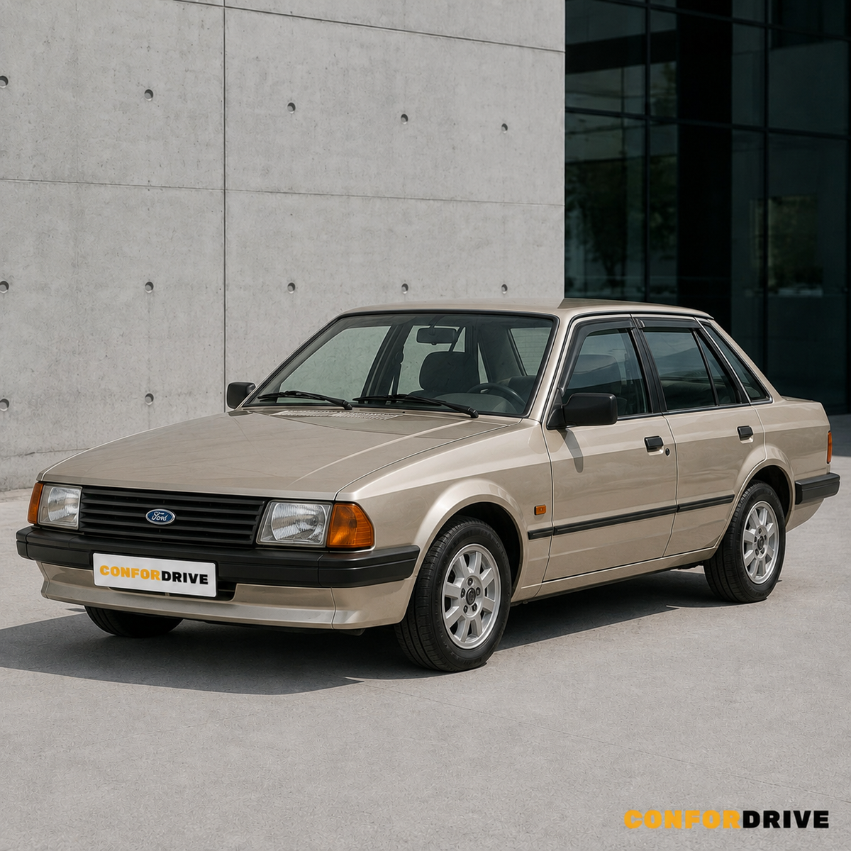 Deflectores de viento FORD ESCORT Sedan (1981-1990) para versiones de 4 y 5 puertas