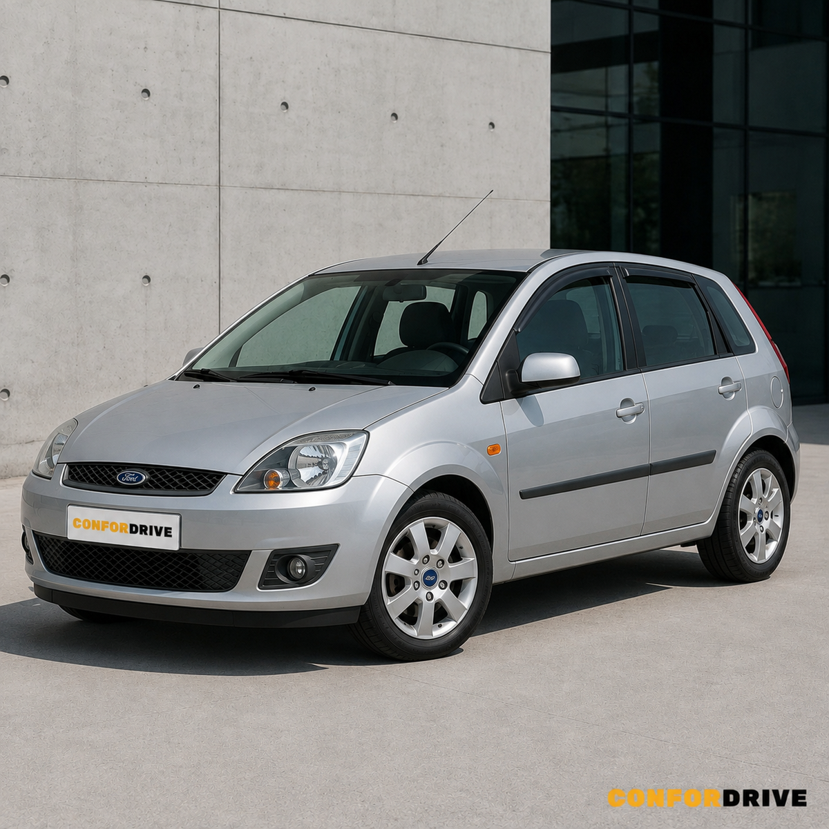 Deflectores de viento FORD FIESTA (2002-2008) para versión de 5 puertas