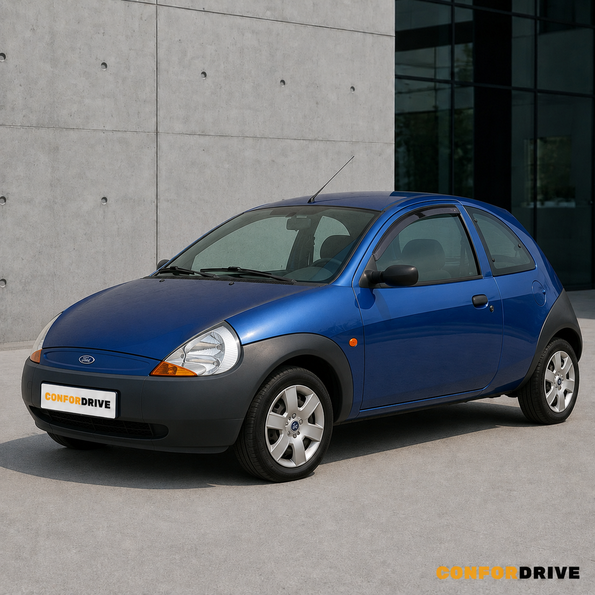 Deflectores de viento FORD KA (1997-2008) para versión de 3 puertas