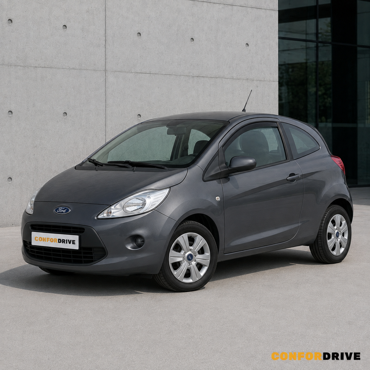 Deflectores de viento FORD KA (2008-2016) para versión de 3 puertas