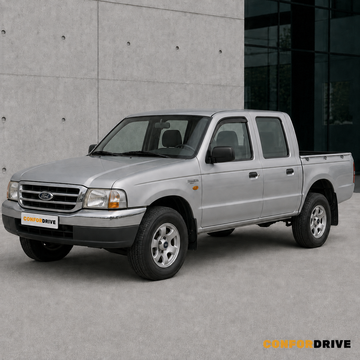 Deflectores de viento FORD RANGER (1999-2006) para versión de 4 puertas
