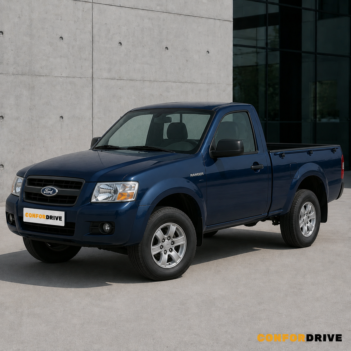 Deflectores de viento FORD RANGER (2007-2011) para versión de 2 puertas