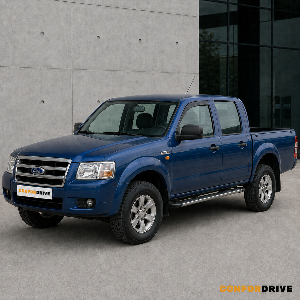Deflectores de viento FORD RANGER (2007-2011) para versión de 4 puertas