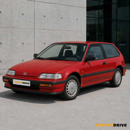 Deflectores de viento HONDA CIVIC (1988-1991) para versión de 3 puertas