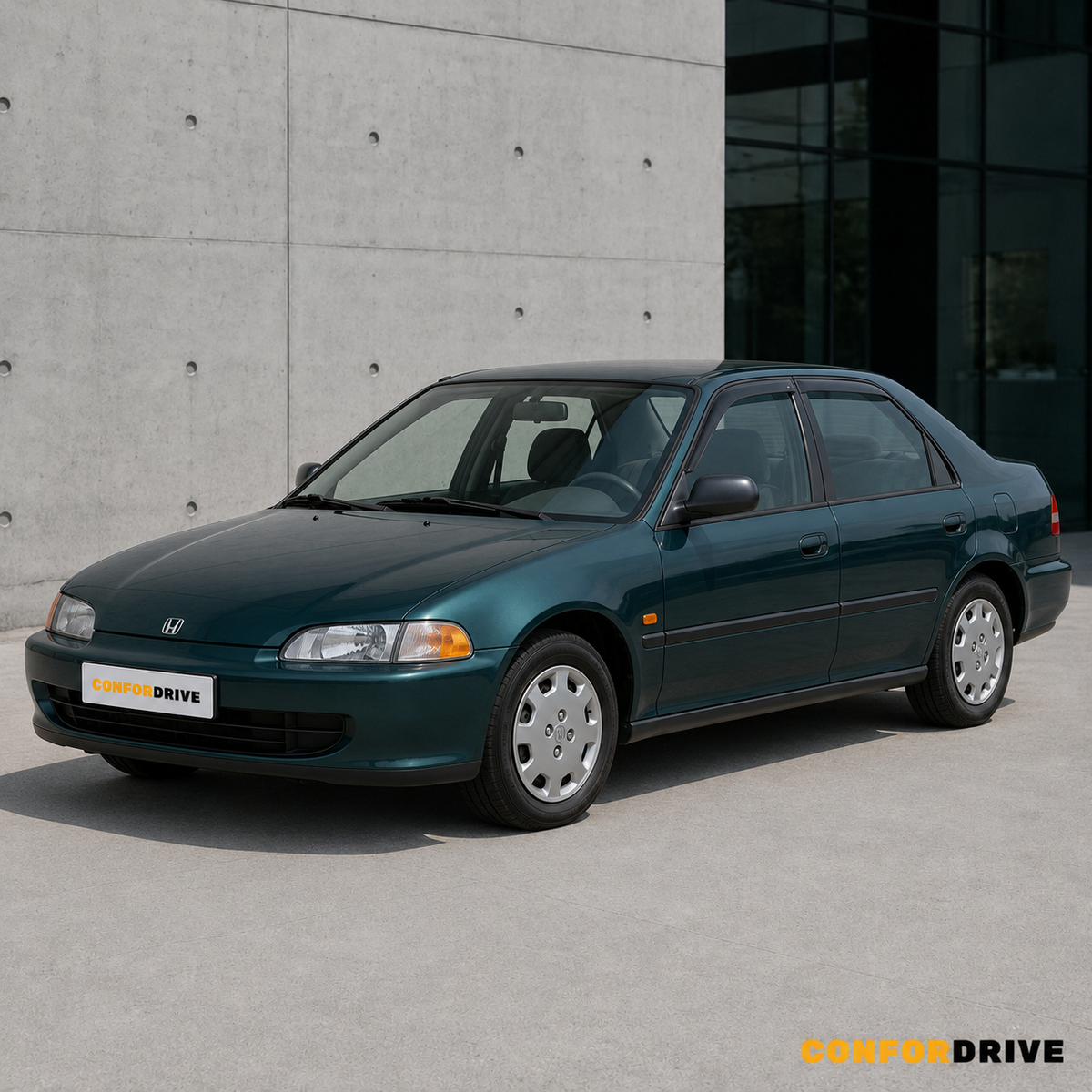 Deflectores de viento HONDA CIVIC (1992-1996) para versión de 4 puertas