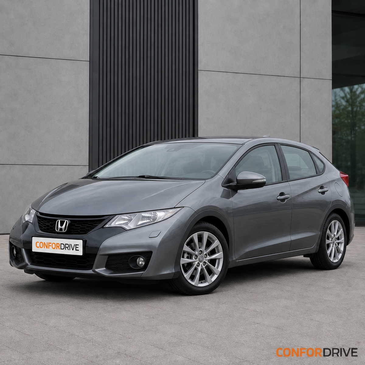 Deflectores de viento HONDA CIVIC Hatch (2012-2017) para versión de 5 puertas