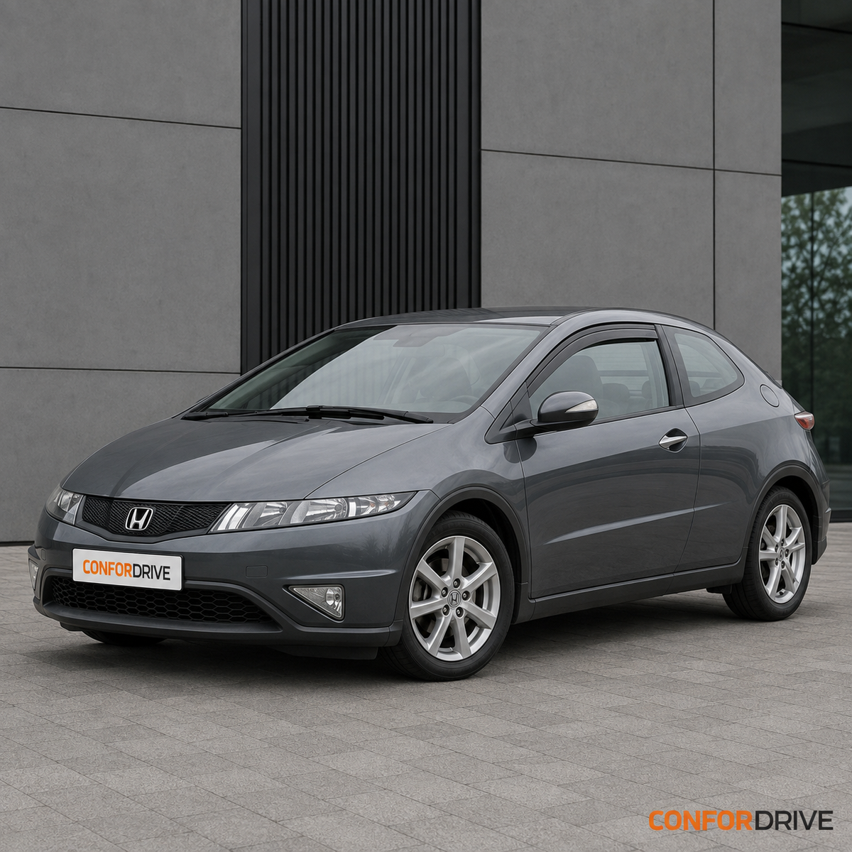 Deflectores de viento HONDA CIVIC (2006-2012) para versión de 3 puertas