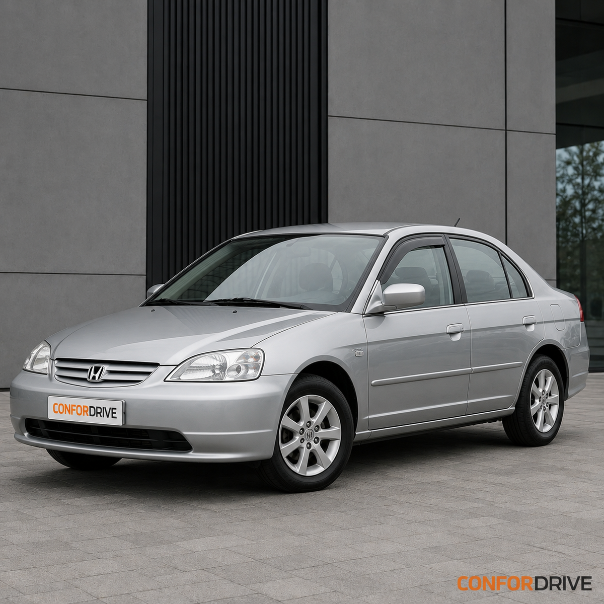 Deflectores de viento HONDA CIVIC IMA (2001-2005) para versión de 4 puertas