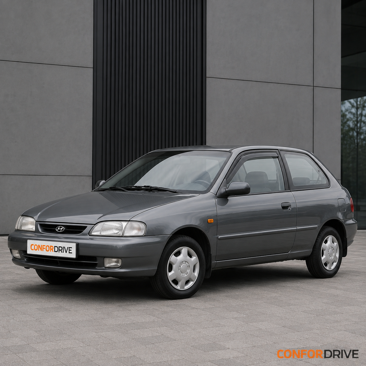 Deflectores de viento HYUNDAI ACCENT PONY (1995-1999) para versión de 3 puertas
