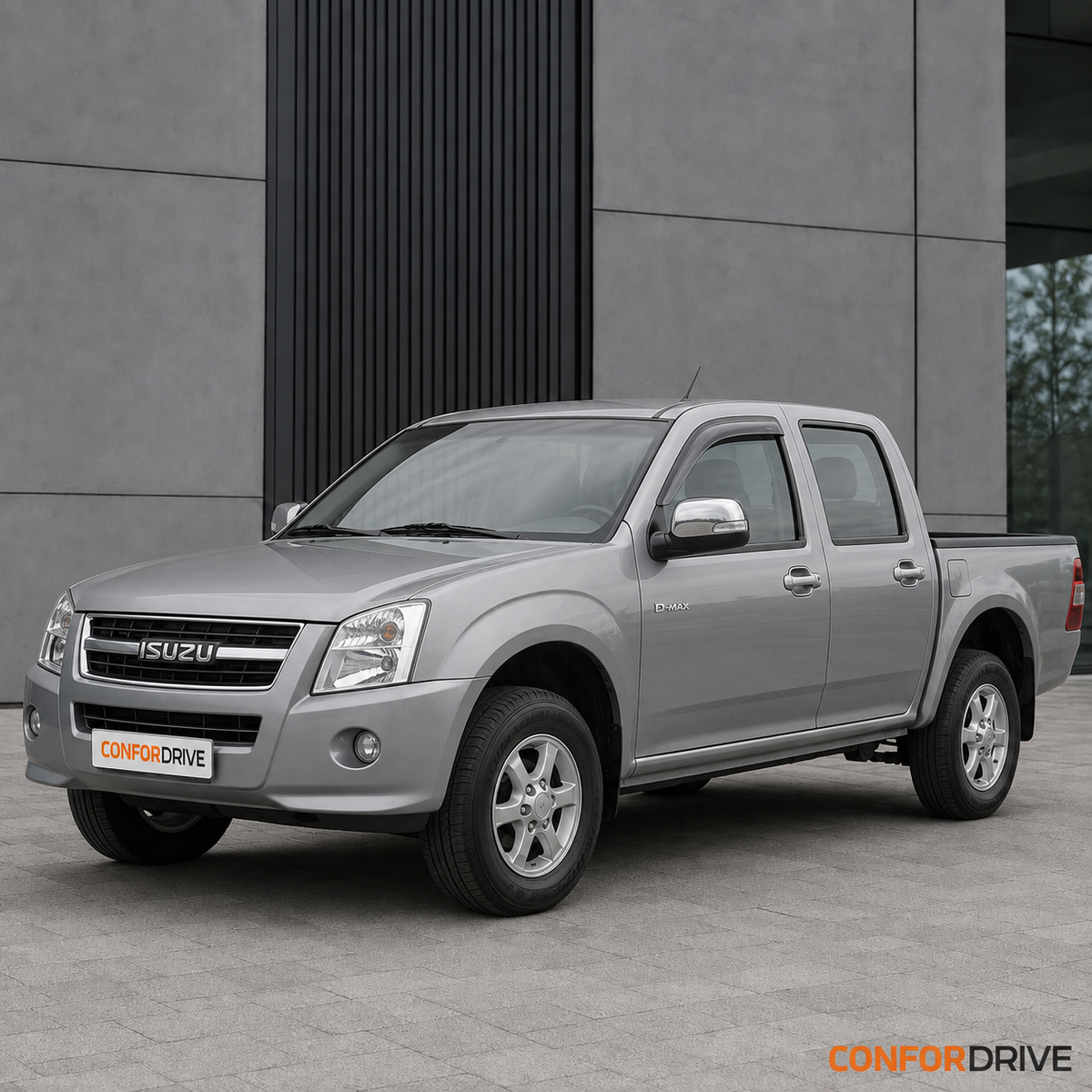 Deflectores de viento ISUZU D-MAX Double Cab (2006-2012) para versión de 4 puertas