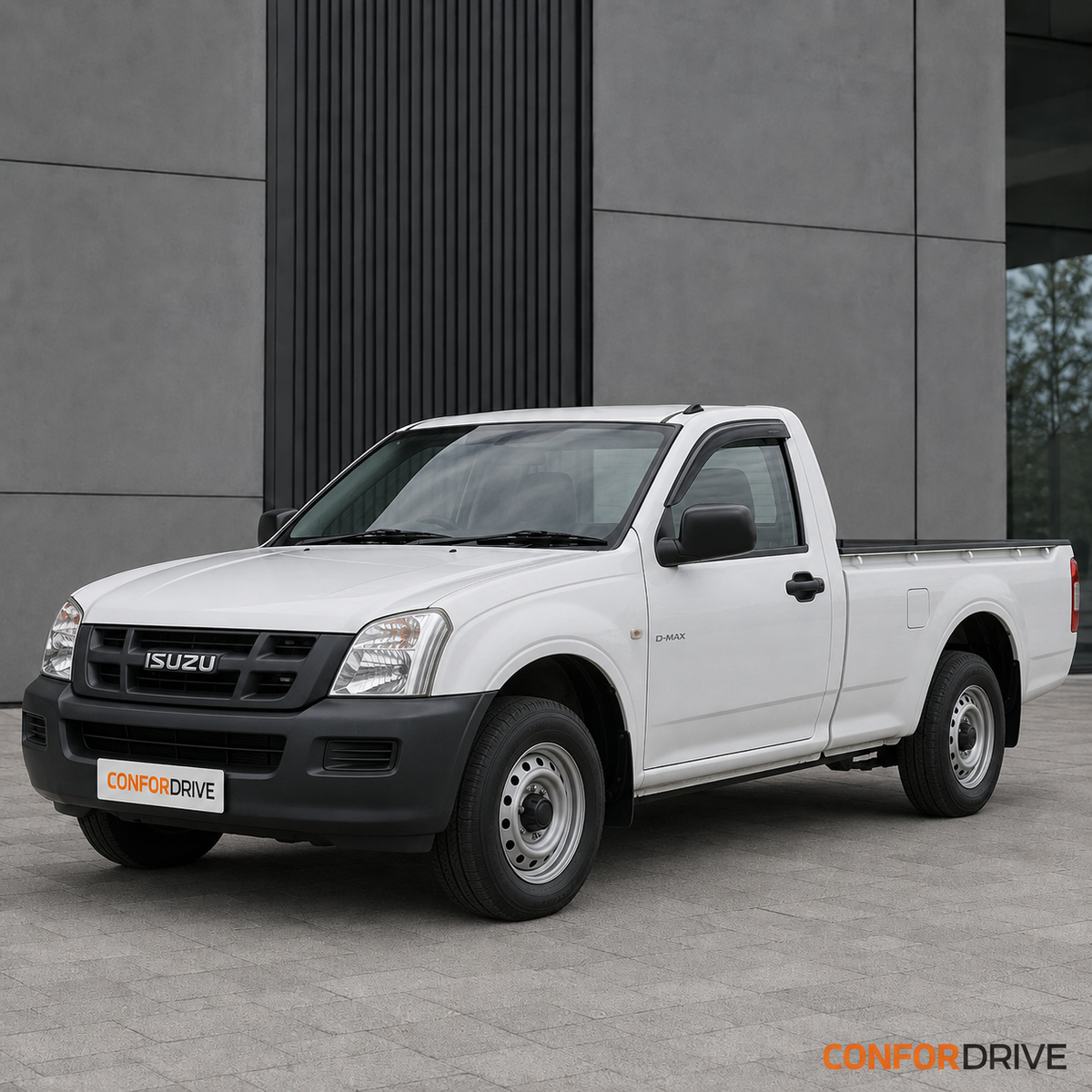 Deflectores de viento ISUZU D-MAX Single Cab (2006-2012) para versión de 2 puertas