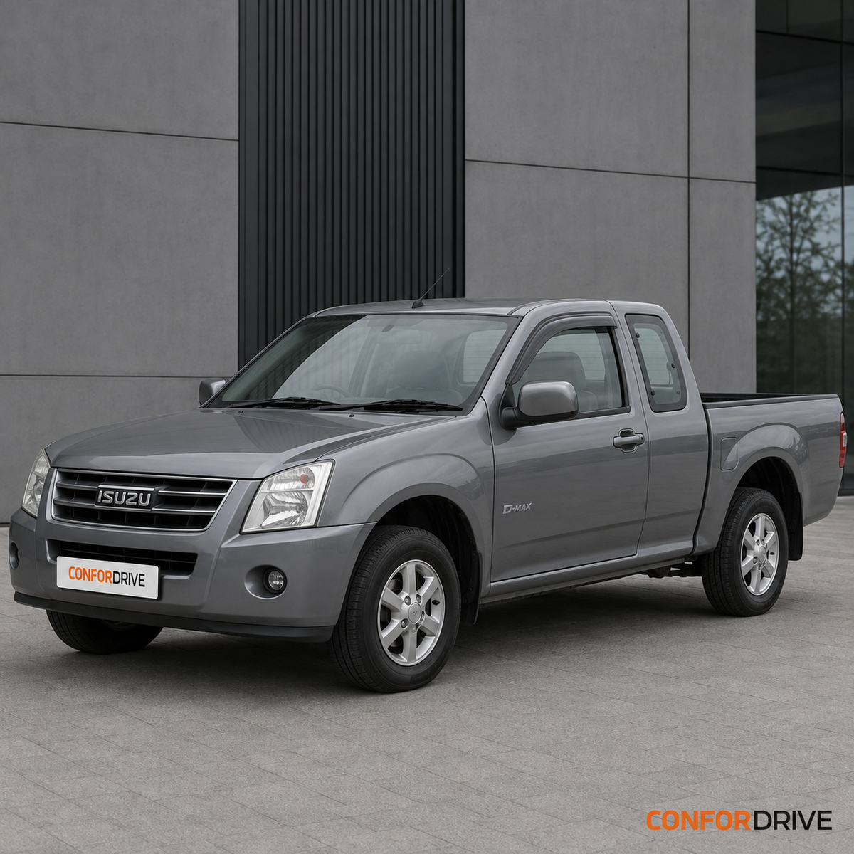 Deflectores de viento ISUZU D-MAX Space Cab (2006-2012) para versión de 4 puertas