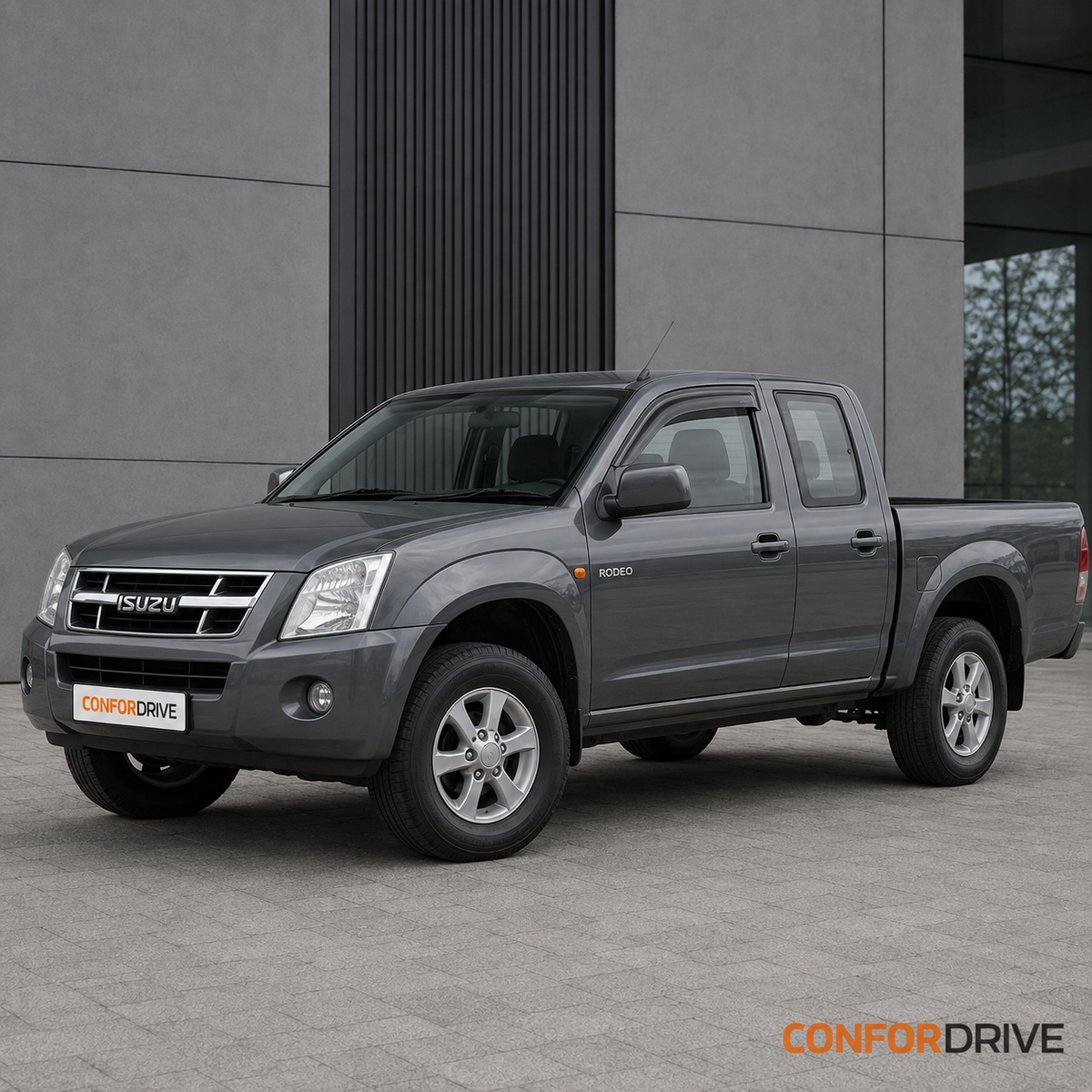 Deflectores de viento ISUZU RODEO SPACE CAB (2006-2012) para versión de 4 puertas