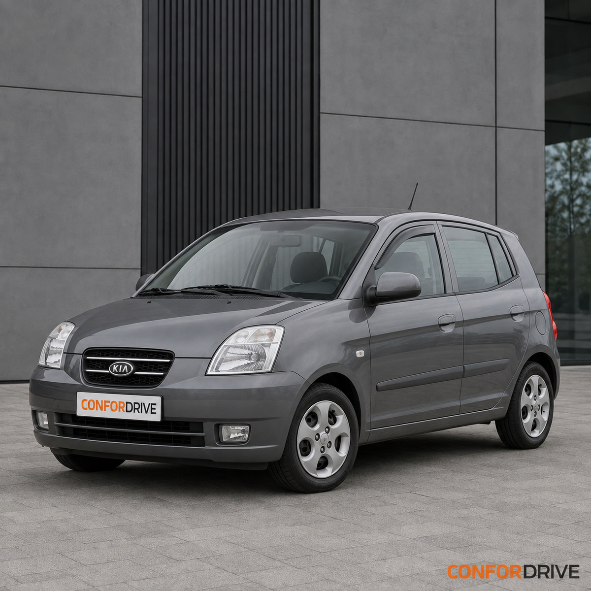 Deflectores de viento KIA PICANTO (2004-2010) para versión de 5 puertas