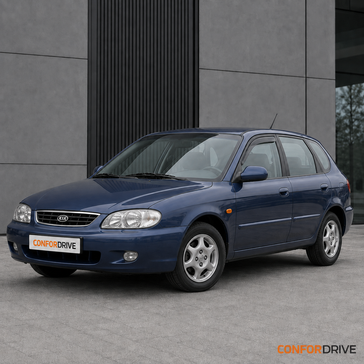 Deflectores de viento KIA SHUMA (1998-2004) para versión de 5 puertas