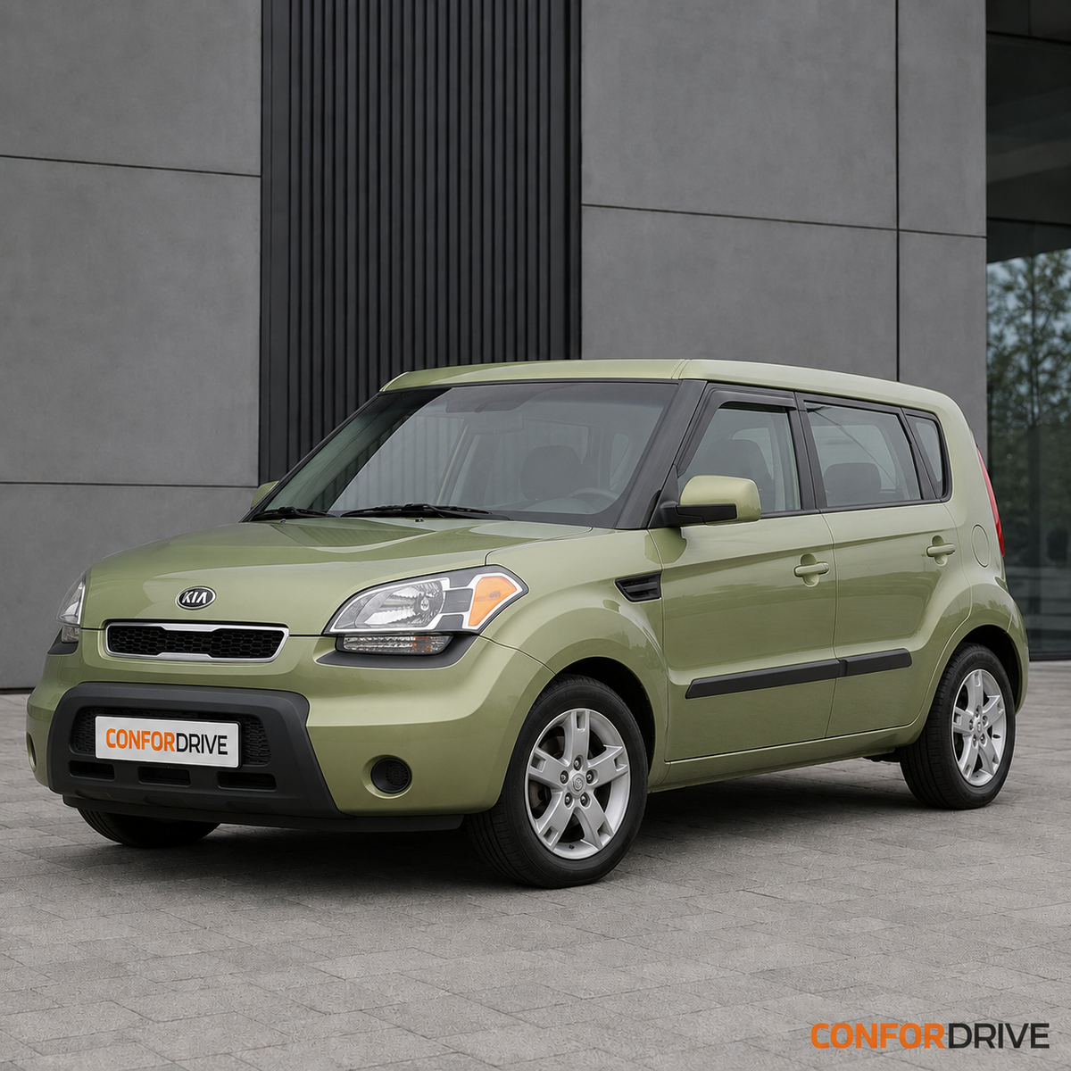 Deflectores de viento KIA SOUL (2009-2013) para versión de 5 puertas