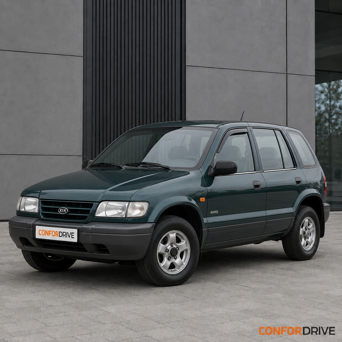 Deflectores de viento KIA SPORTAGE (1994-2004) para versión de 5 puertas