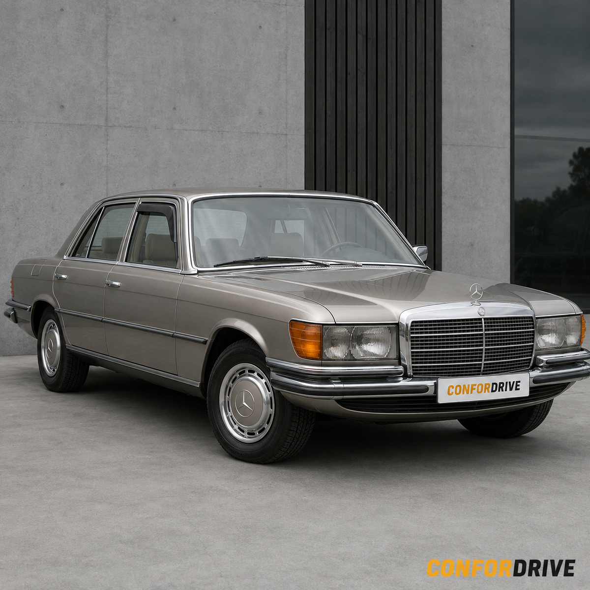 Deflectores de viento MERCEDES 280SE Sedan (1972-1980) para versión de 4 puertas