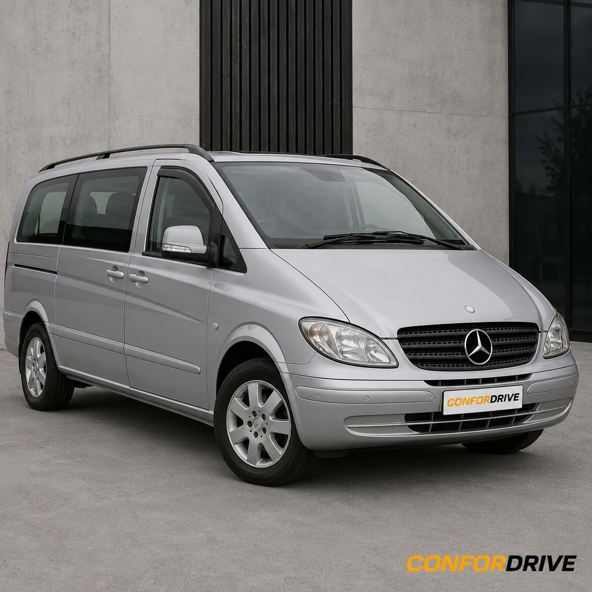 Deflectores de viento MERCEDES VIANO (2003-2009) para versión de 5 puertas