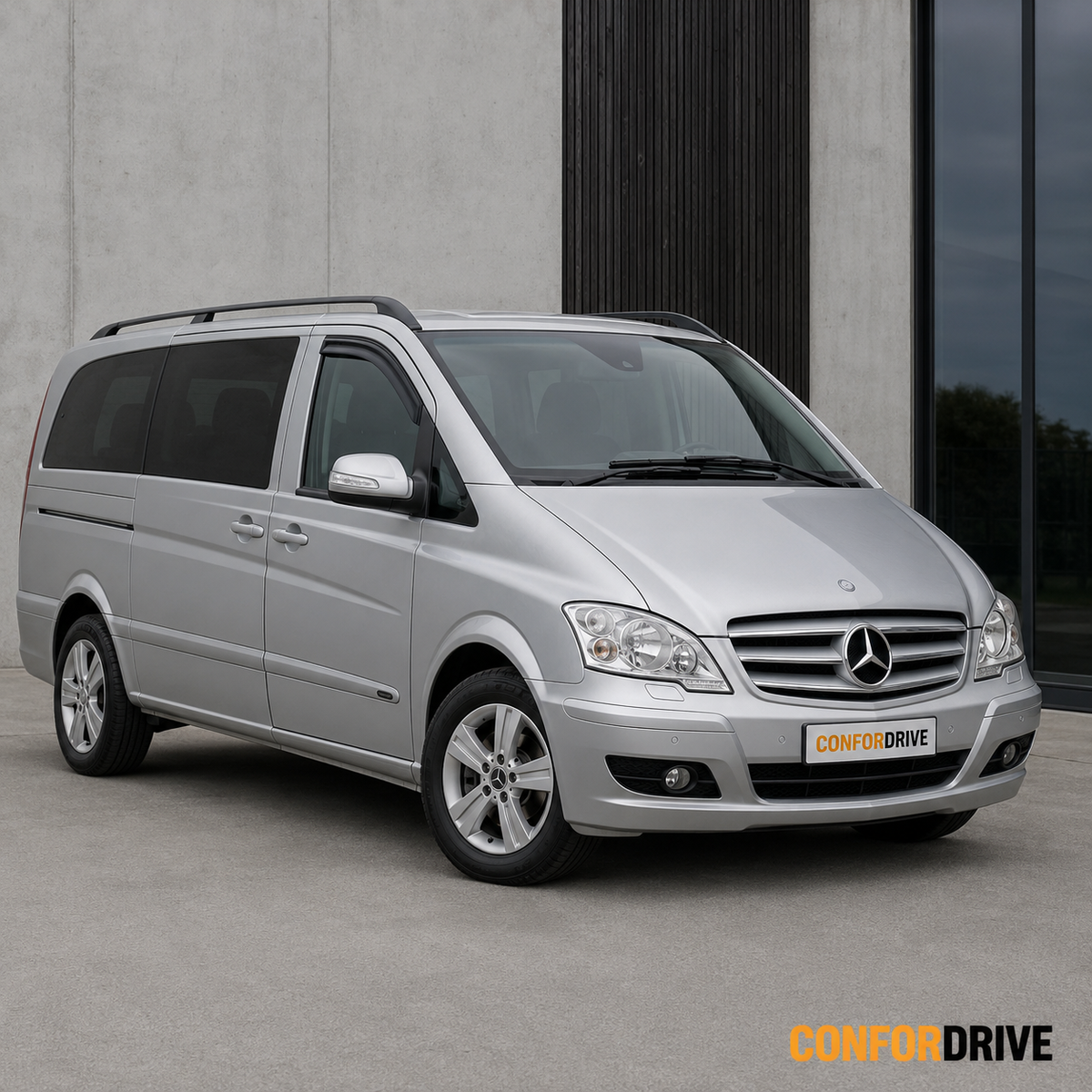 Deflectores de viento MERCEDES VIANO II (2010-2013) para versión de 5 puertas