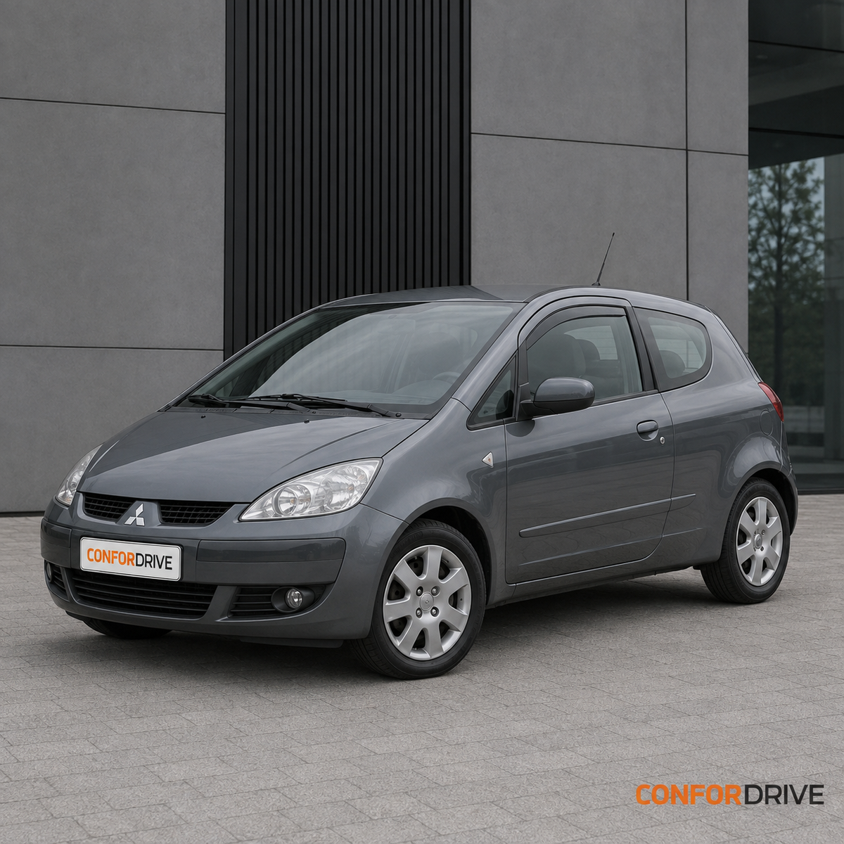 Deflectores de viento MITSUBISHI COLT (2004-2009) para versión de 3 puertas
