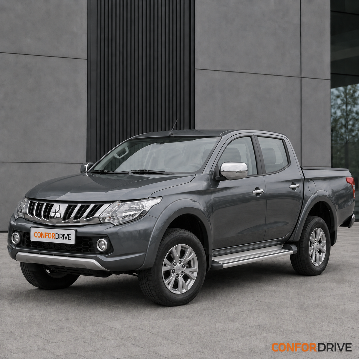Deflectores de viento MITSUBISHI L 200 Double Cab (2015-2023) para versión de 4 puertas