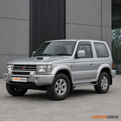 Mitsubishi Pajero V60 2000-2006 3 portas com chuventos dianteiros CONFORDRIVE