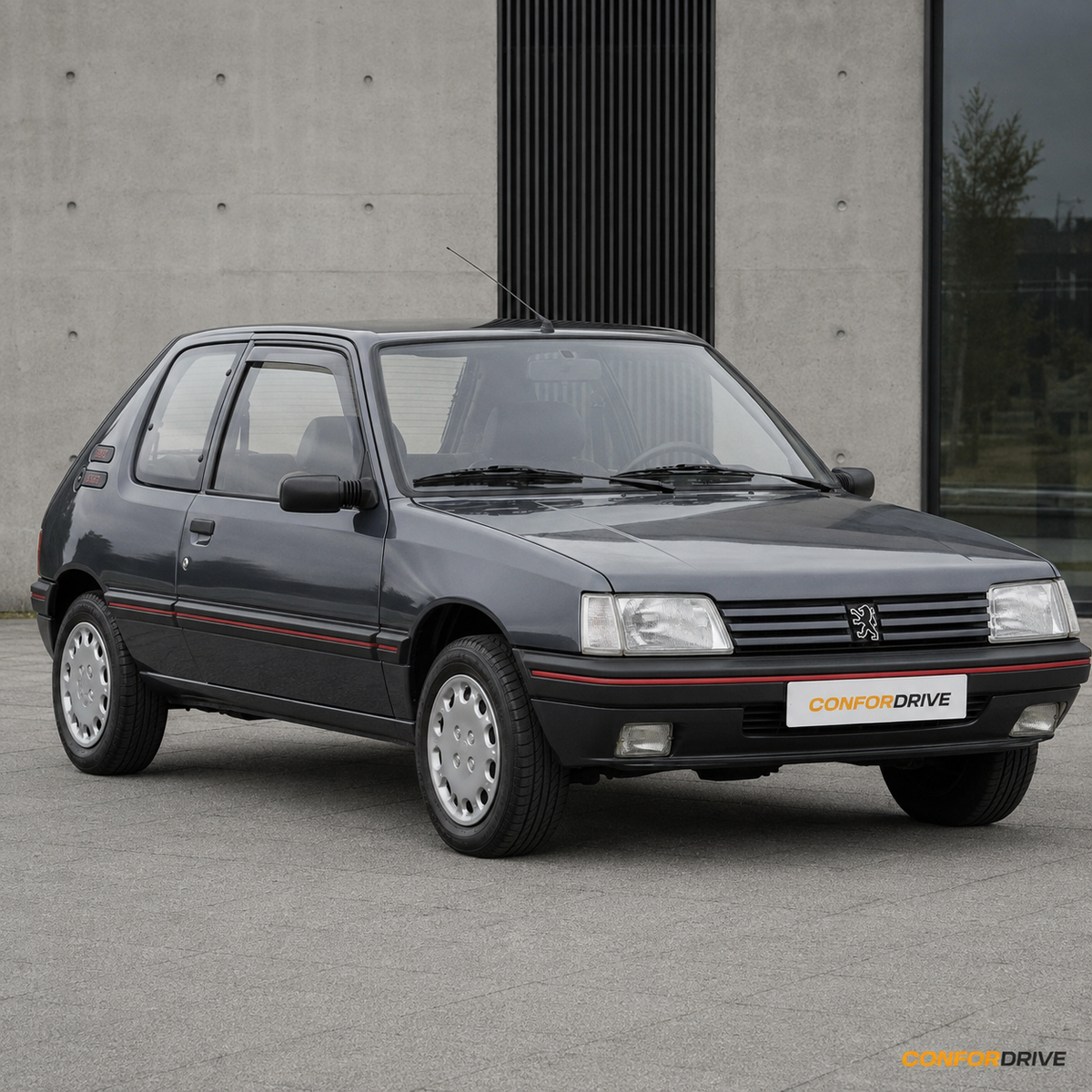 Deflectores de viento PEUGEOT 205 Hatch (1983-1998) para versión de 3 puertas
