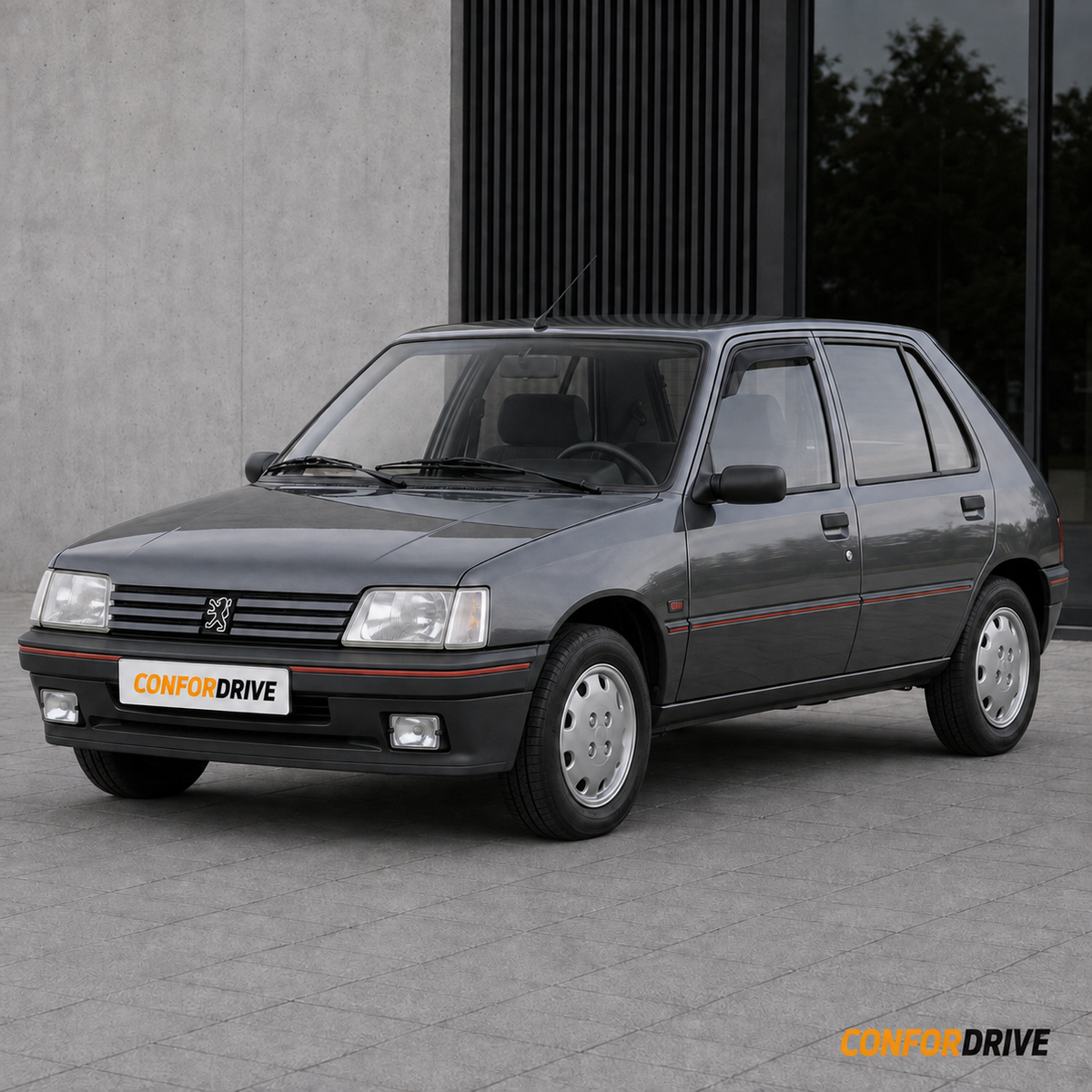 Deflectores de viento PEUGEOT 205 Hatch (1983-1998) para versión de 5 puertas