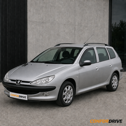 Deflectores de viento PEUGEOT 206 SW (1998-2007) para versión de 5 puertas