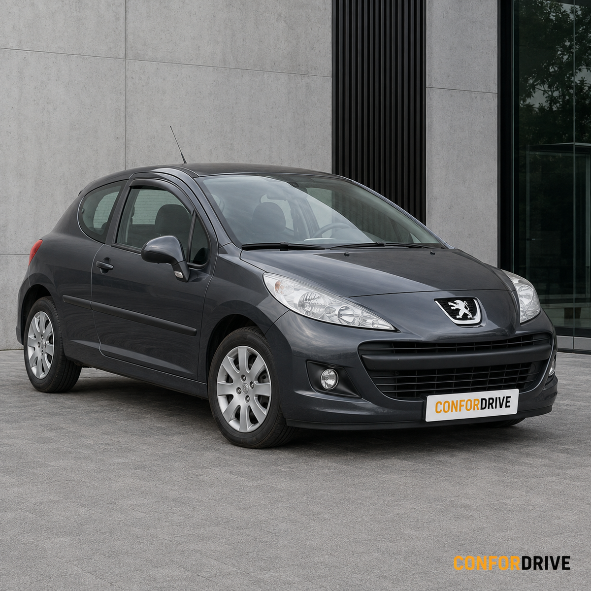 Deflectores de viento PEUGEOT 207 (2006-2014) para versión de 3 puertas