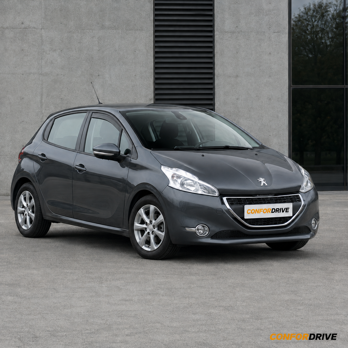 Deflectores de viento PEUGEOT 208 (2012-2019) para versión de 5 puertas