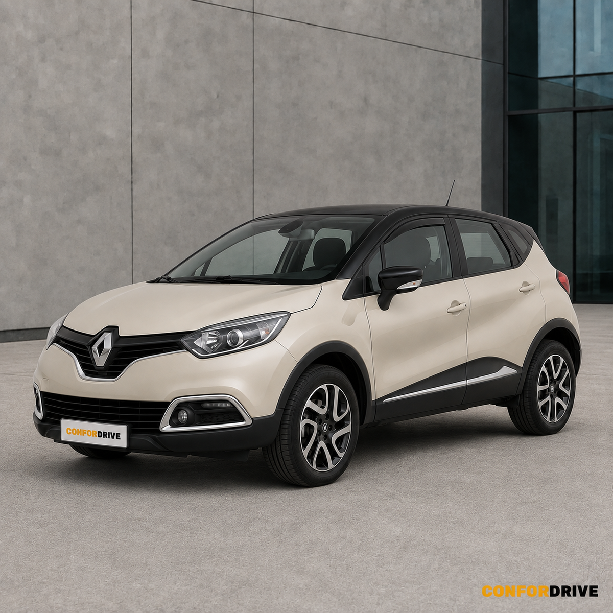 Deflectores de viento RENAULT CAPTUR (2013-2019) para versión de 5 puertas