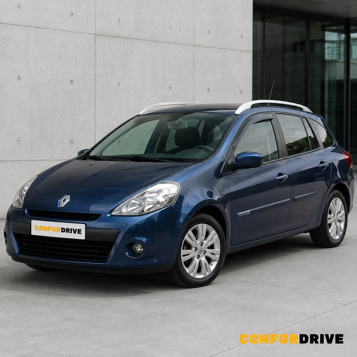 Deflectores de viento RENAULT CLIO GRAND TOUR SW (2008-2013) para versión de 5 puertas