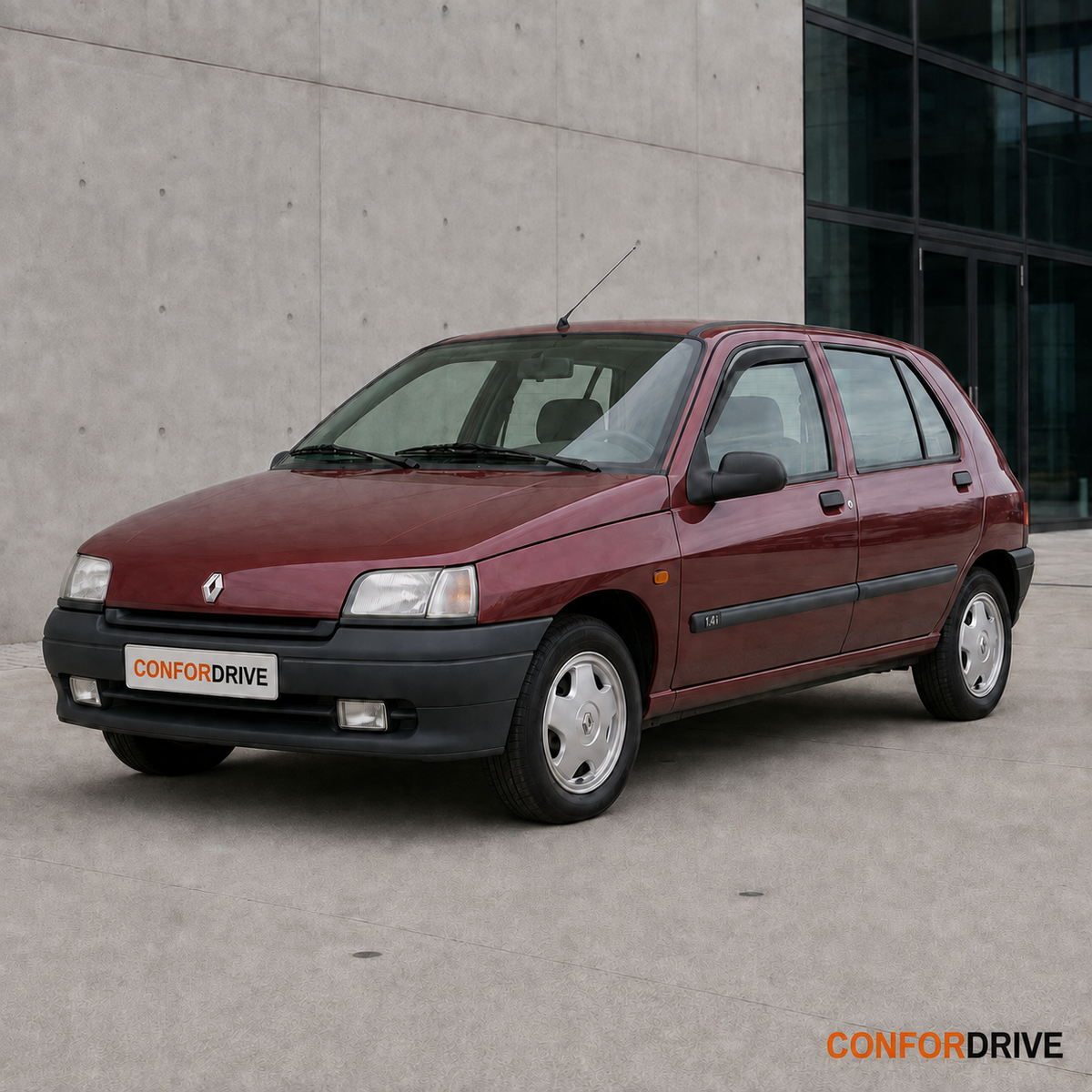 Deflectores de viento RENAULT CLIO I (1991-1998) para versión de 5 puertas
