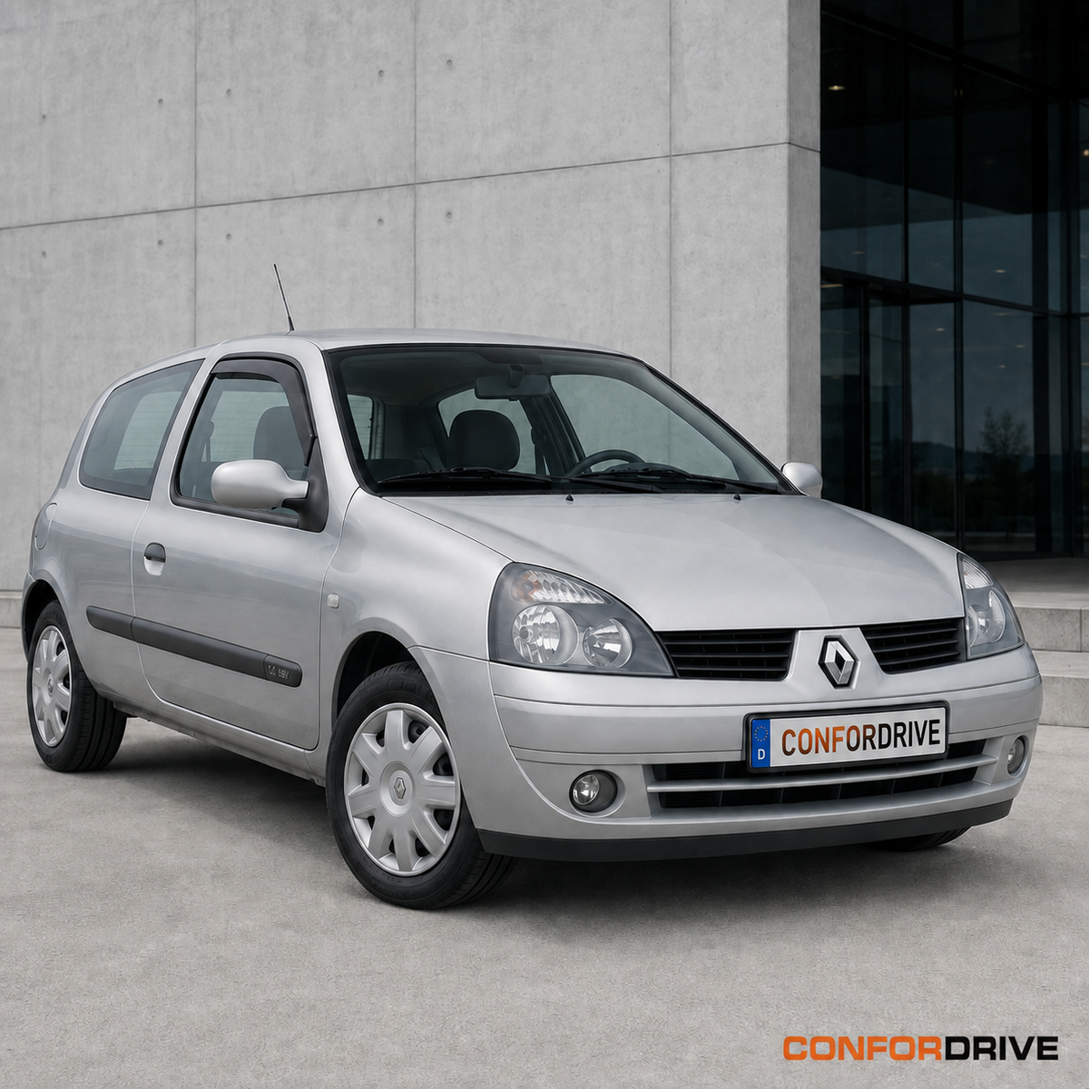 Deflectores de viento RENAULT CLIO II Hatch (1998-2005) para versión de 3 puertas