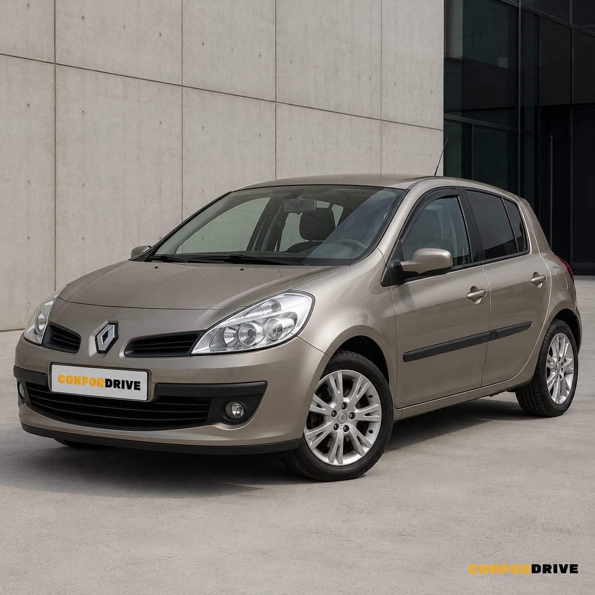 Deflectores de viento RENAULT CLIO III Hatch (2005-2012) para versión de 5 puertas