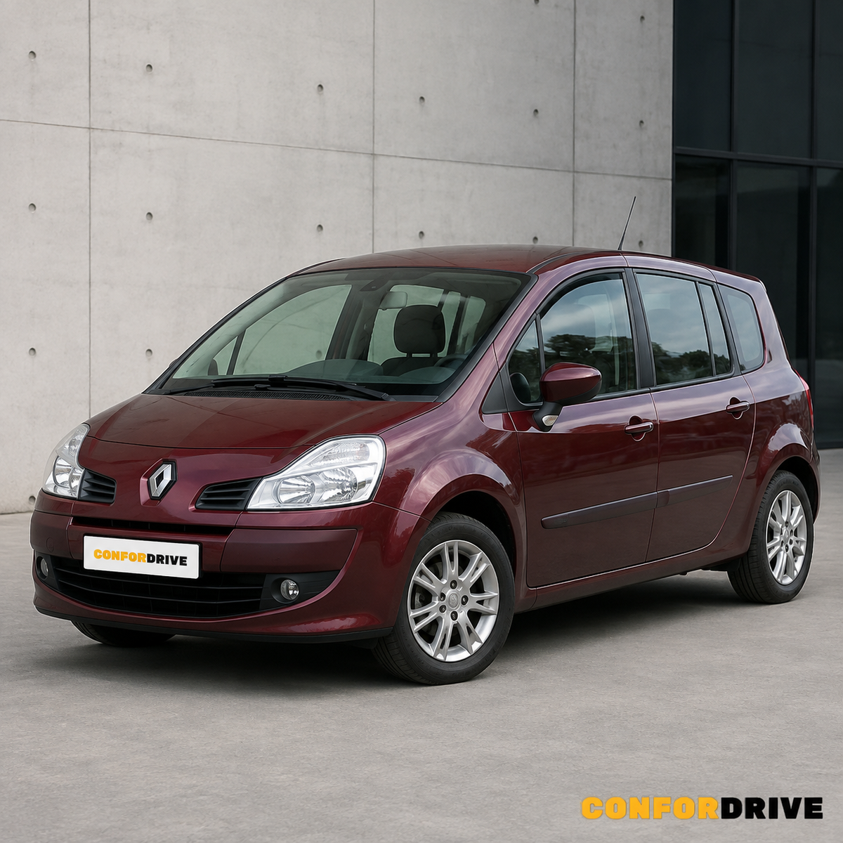 Deflectores de viento RENAULT GRAND MODUS (2008-2012) para versión de 5 puertas