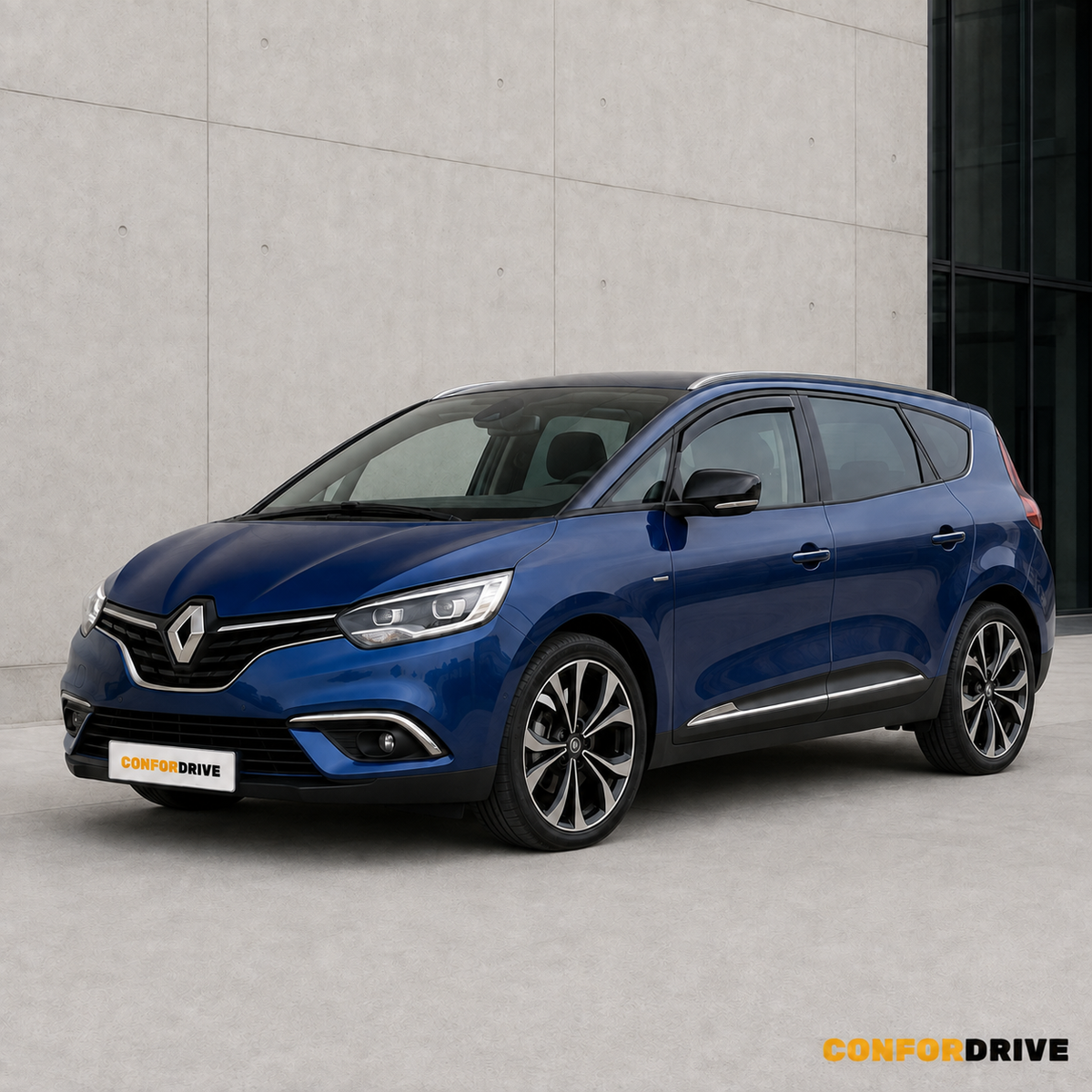 Deflectores de viento RENAULT GRAND SCENIC (2017-2022) para versión de 5 puertas