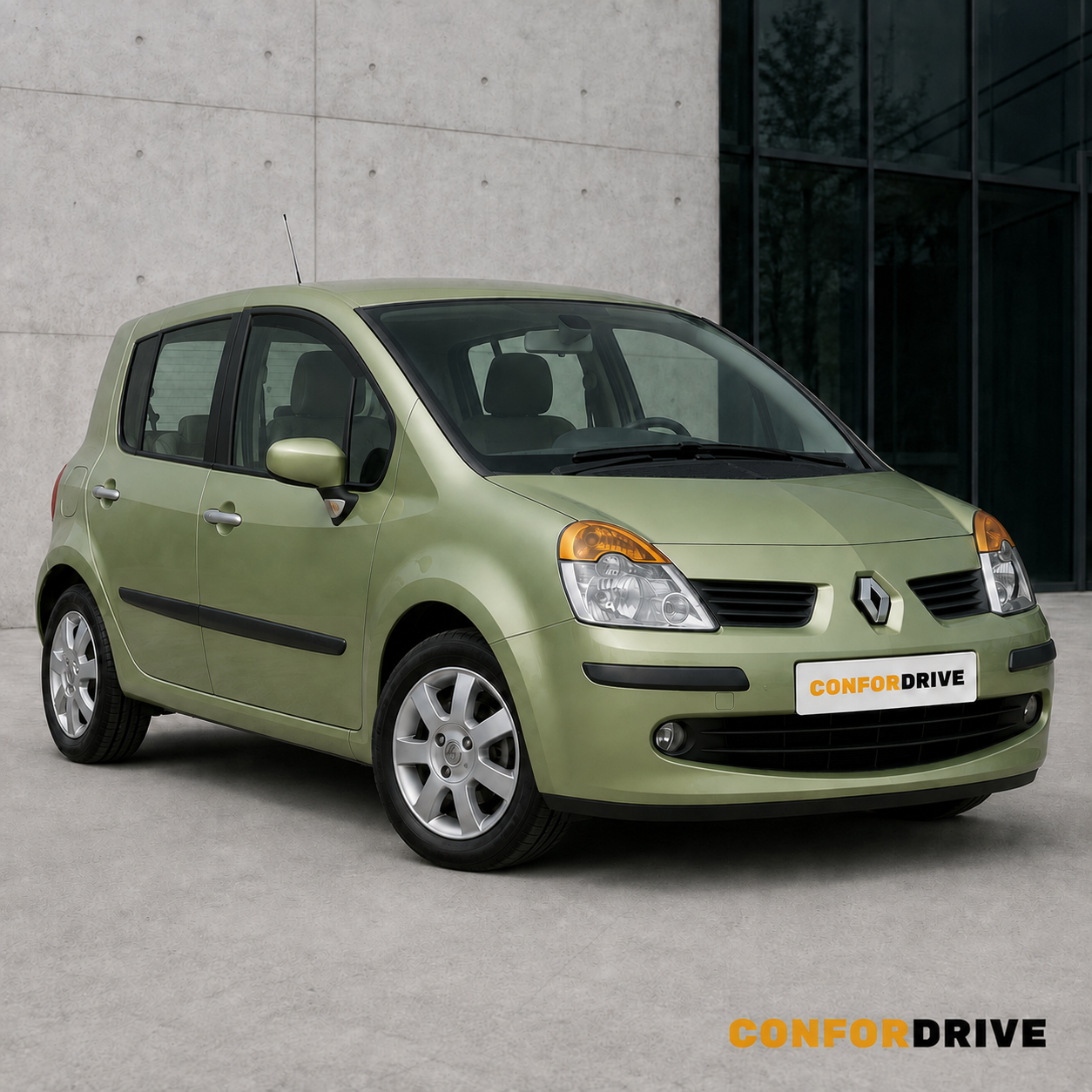 Renault Modus 2004-2012 com chuventos interiores dianteiros CONFORDRIVE
